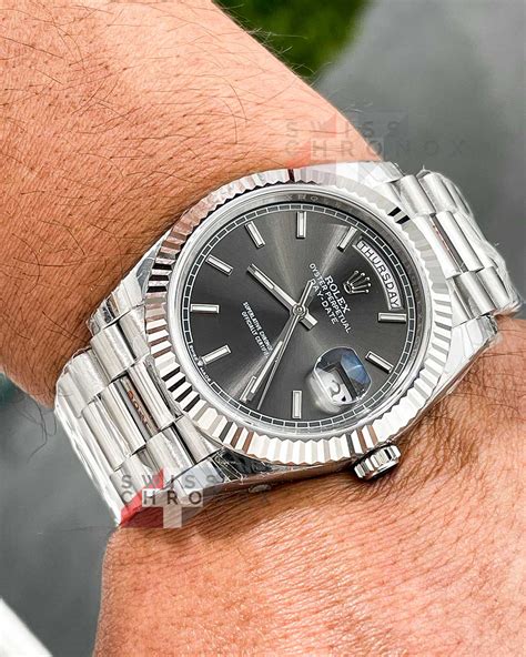 day date rolex msrp|Rolex Day-Date 40mm price.